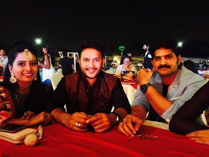 TV Actors in Dubai for Zee Telugu Kutumbam Awards 2017 Photos