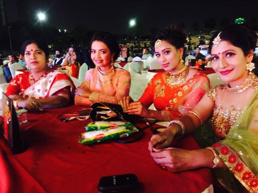 TV Actors in Dubai for Zee Telugu Kutumbam Awards 2017 Photos