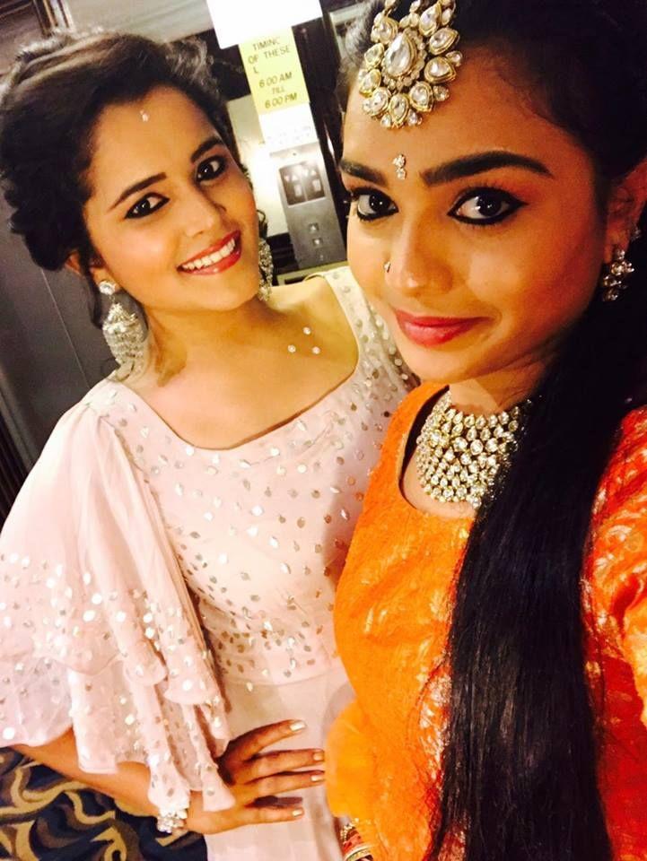 TV Actors in Dubai for Zee Telugu Kutumbam Awards 2017 Photos