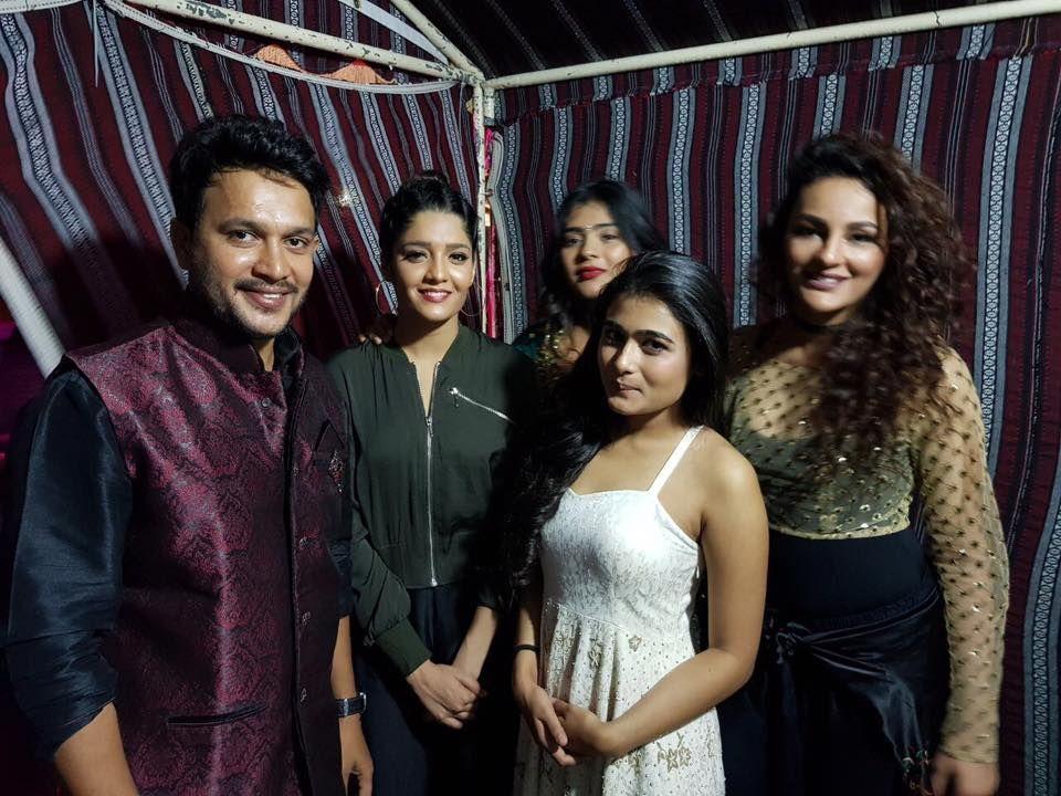 TV Actors in Dubai for Zee Telugu Kutumbam Awards 2017 Photos