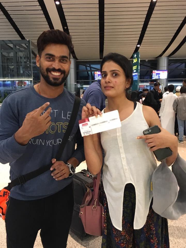 TV Actors in Dubai for Zee Telugu Kutumbam Awards 2017 Photos