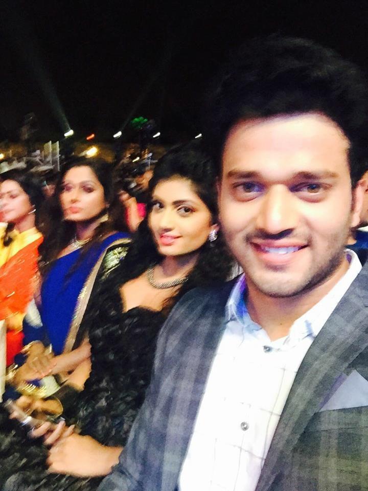 TV Actors in Dubai for Zee Telugu Kutumbam Awards 2017 Photos