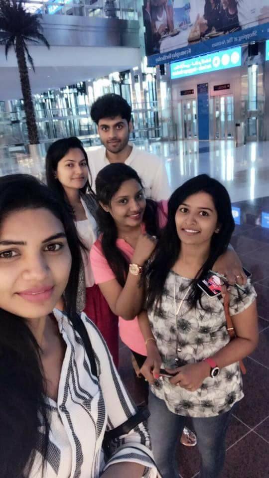 TV Actors in Dubai for Zee Telugu Kutumbam Awards 2017 Photos