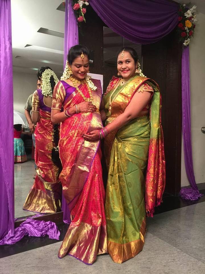 TV Actress Maheswari Daughter & Baby Shower Function Photos