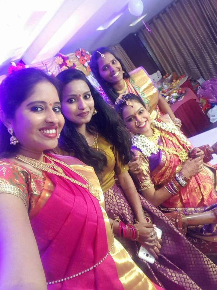 TV Actress Maheswari Daughter & Baby Shower Function Photos