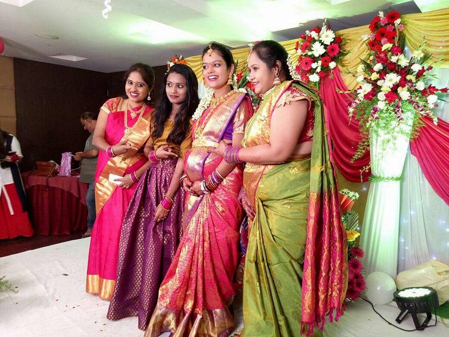 TV Actress Maheswari Daughter & Baby Shower Function Photos