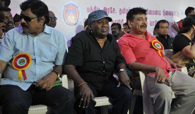 Tamil film fraternity launches hunger strike for Cauvery Management Board