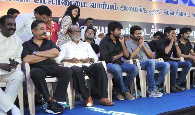 Tamil film fraternity launches hunger strike for Cauvery Management Board