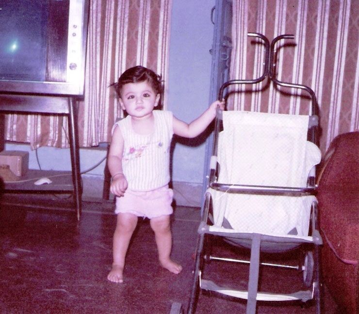 Tapsee Childhood Rare Unseen Photos