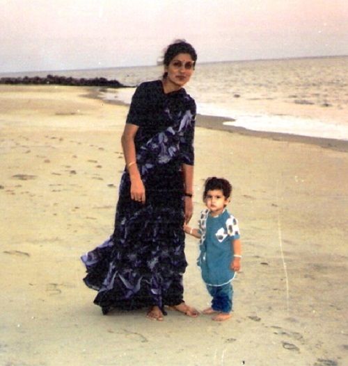 Tapsee Childhood Rare Unseen Photos