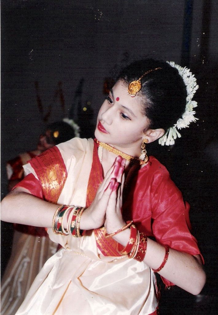 Tapsee Childhood Rare Unseen Photos