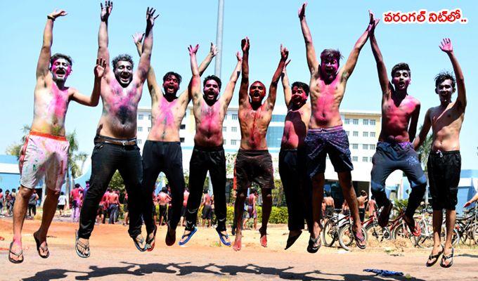 Telangana Holi 2018 Celebrations Photos