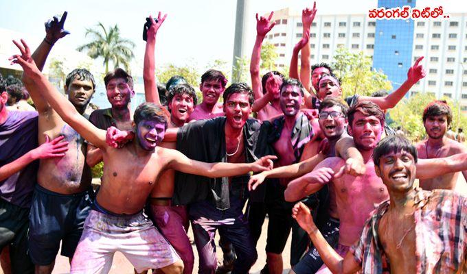 Telangana Holi 2018 Celebrations Photos