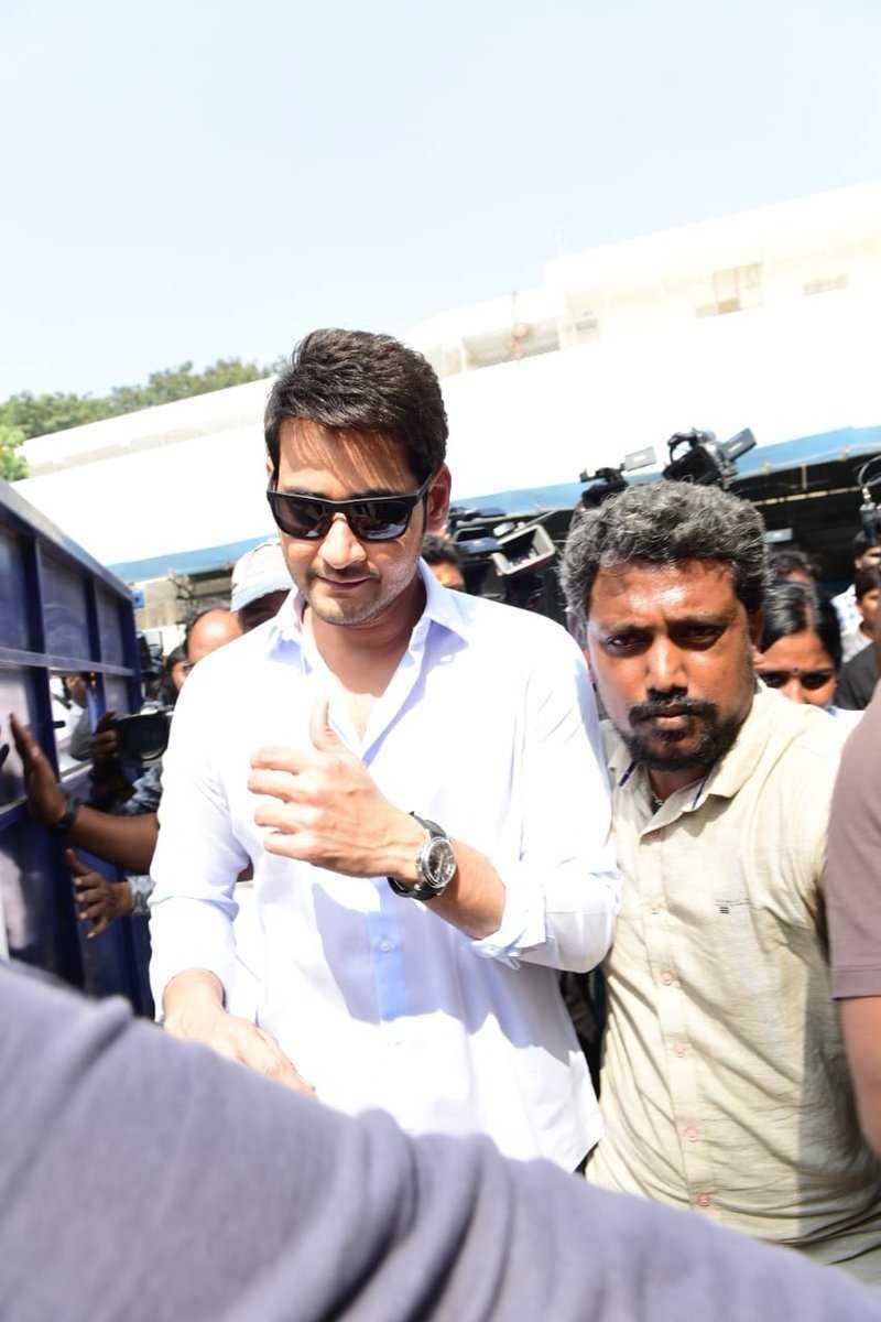 Telangana Polling Celebrities Pics