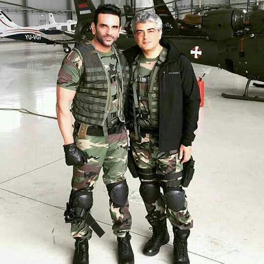 Thala Ajith's Vivegam Movie Latest Working Stills
