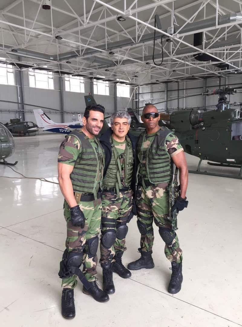 Thala Ajith's Vivegam Movie Latest Working Stills