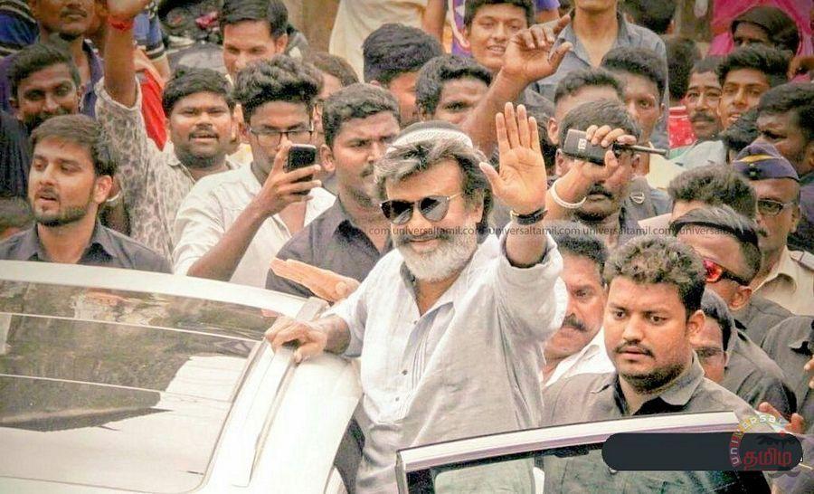 Thalaiva Superstar RajiniKanth recent clicks from Kaala Shooting Spot