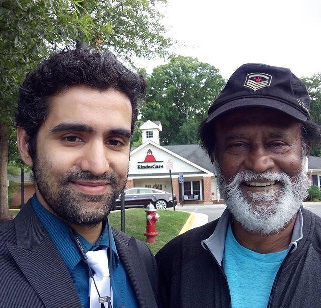 Thalaiva Superstar RajiniKanth recent clicks from Kaala Shooting Spot