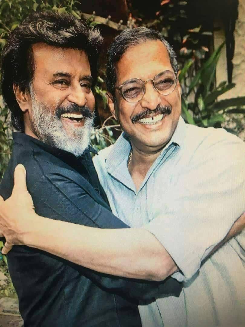 Thalaiva Superstar RajiniKanth recent clicks from Kaala Shooting Spot