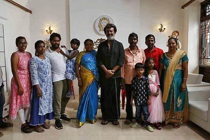 Thalaiva Superstar RajiniKanth recent clicks from Kaala Shooting Spot