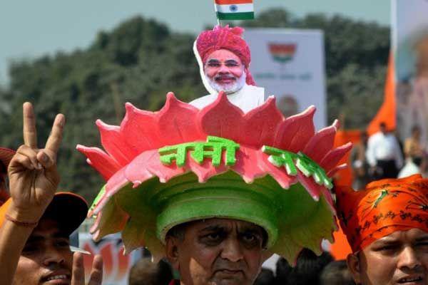 The celebration at Bharatiya Janata Party Photos