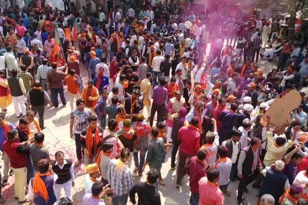 The celebration at Bharatiya Janata Party Photos