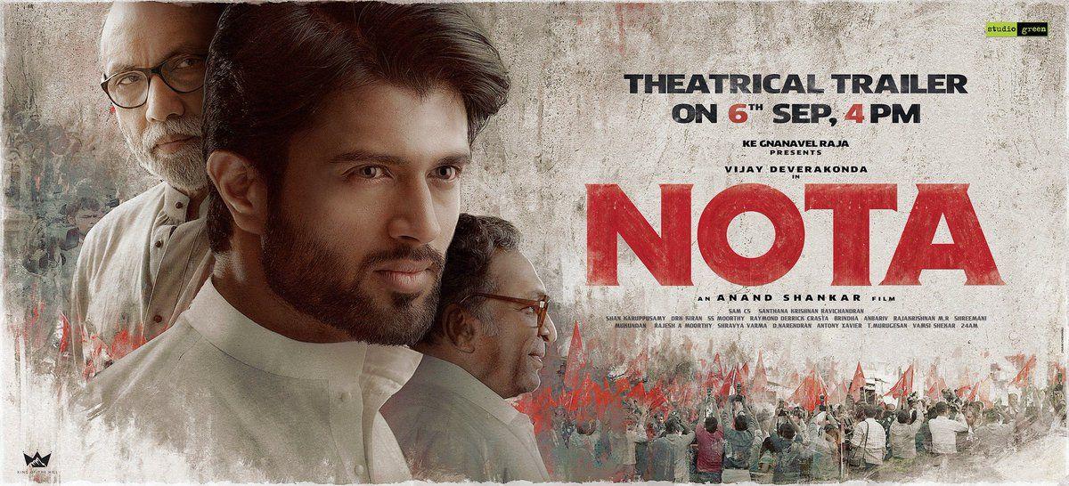 Theatrical trailer of Vijay Devarakonda starrer Nota from this Thursday