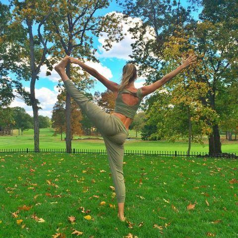 Times Celebrities Showed Off Their Yoga Skills On Instagram