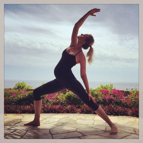 Times Celebrities Showed Off Their Yoga Skills On Instagram
