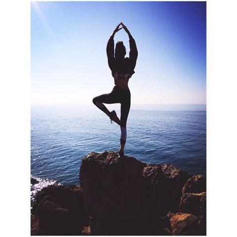 Times Celebrities Showed Off Their Yoga Skills On Instagram