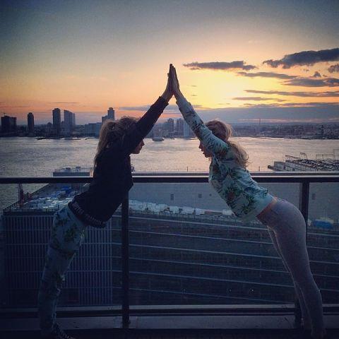 Times Celebrities Showed Off Their Yoga Skills On Instagram