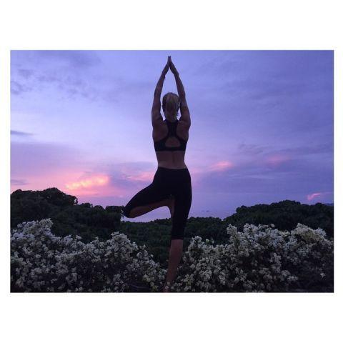 Times Celebrities Showed Off Their Yoga Skills On Instagram