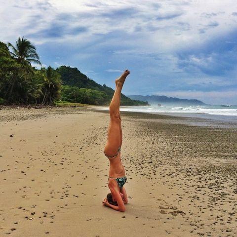 Times Celebrities Showed Off Their Yoga Skills On Instagram