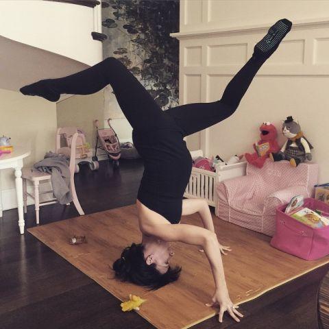 Times Celebrities Showed Off Their Yoga Skills On Instagram