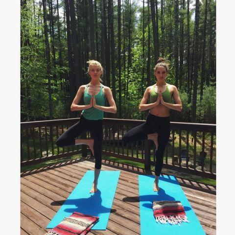 Times Celebrities Showed Off Their Yoga Skills On Instagram