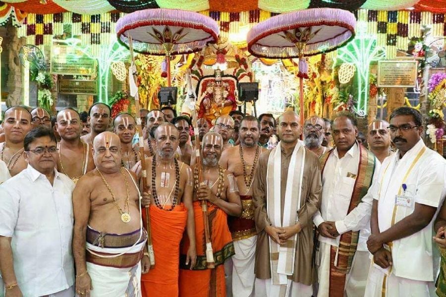 Tirumala Beautiful Light Show Photos