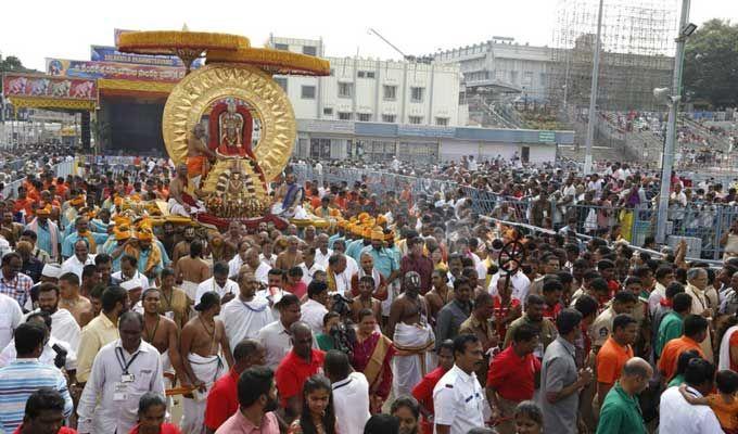 Tirumala Brahmotsavam: Lord Venkateswara Rides Surya Prabha Vahanam