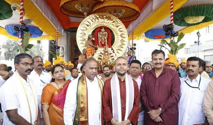 Tirumala Brahmotsavam: Lord Venkateswara Rides Surya Prabha Vahanam