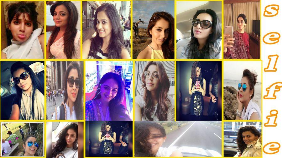 Tollywood Actresses Unseen Bonded Over Selfies Photos