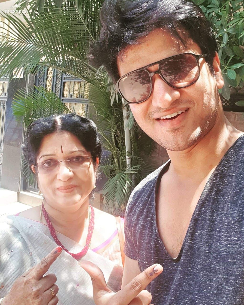 Tollywood Celebrities Vote Casting Photos 
