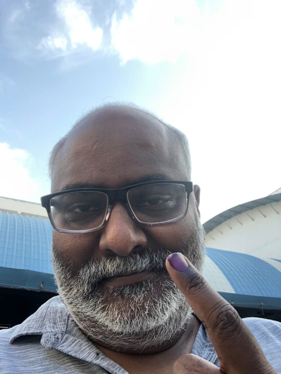 Tollywood Celebrities Vote Casting Photos 