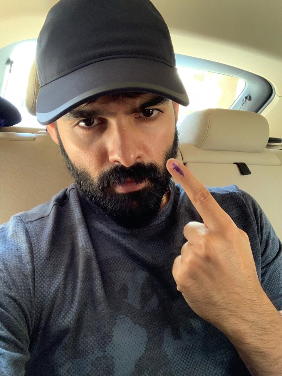 Tollywood Celebrities Vote Casting Photos 