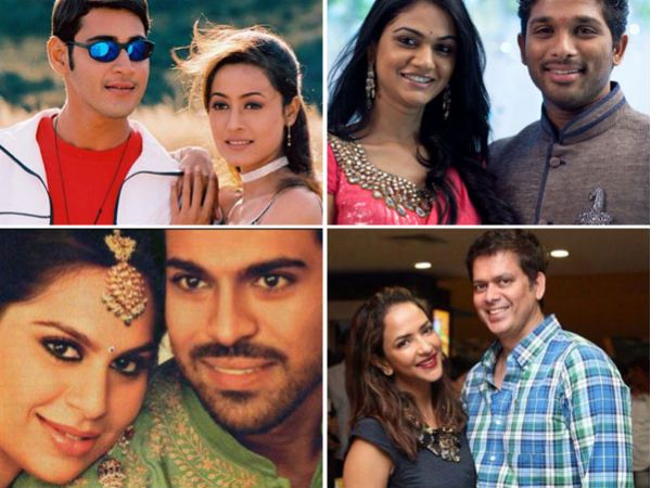 Tollywood Heroes with Their Wives Unseen Photos