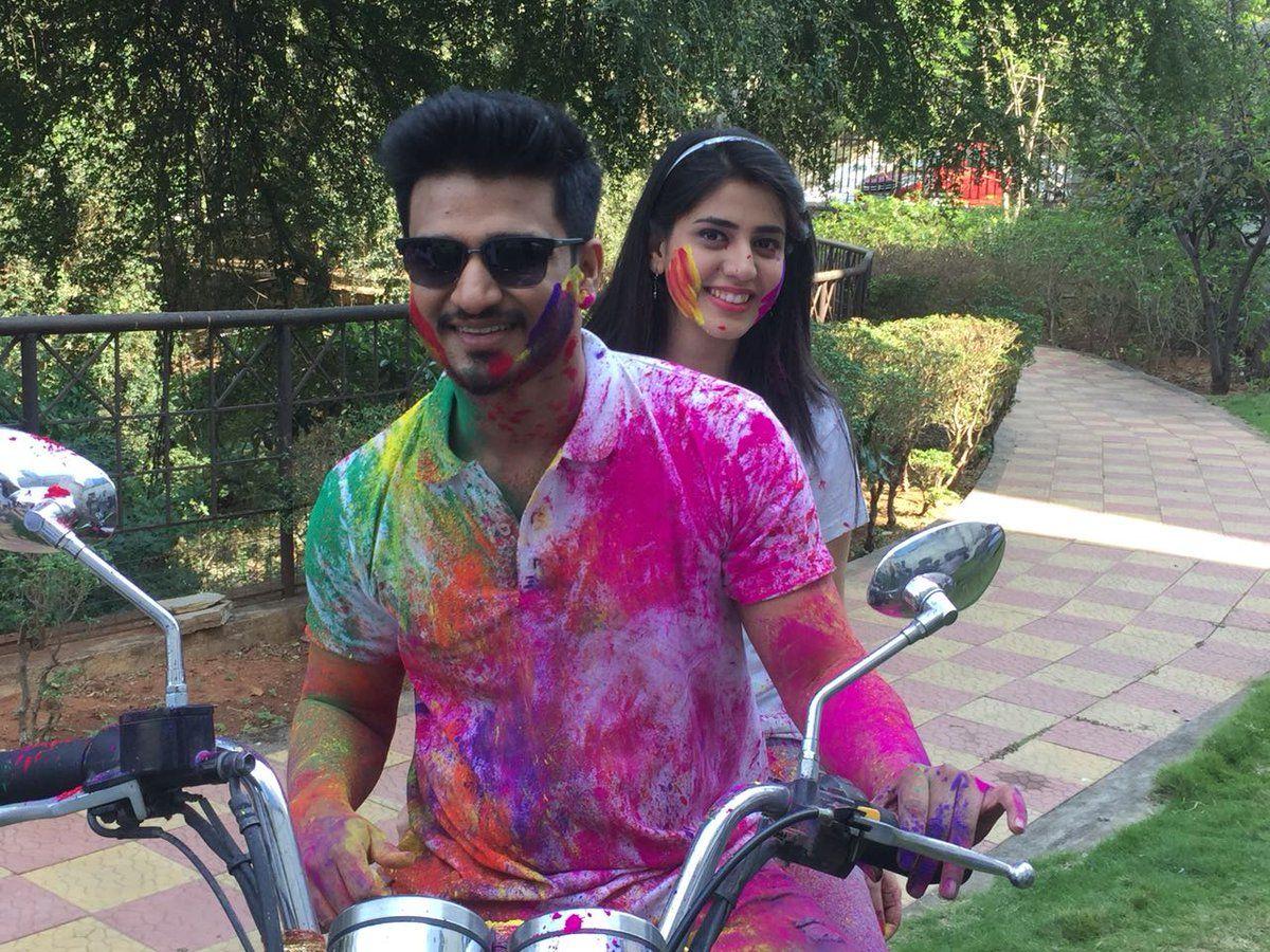 Tollywood stars celebrated the festival of colors Photos