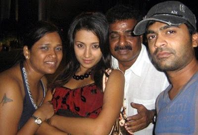 Trisha Caught Night Party Photos