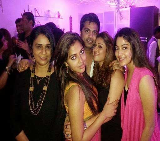 Trisha Caught Night Party Photos