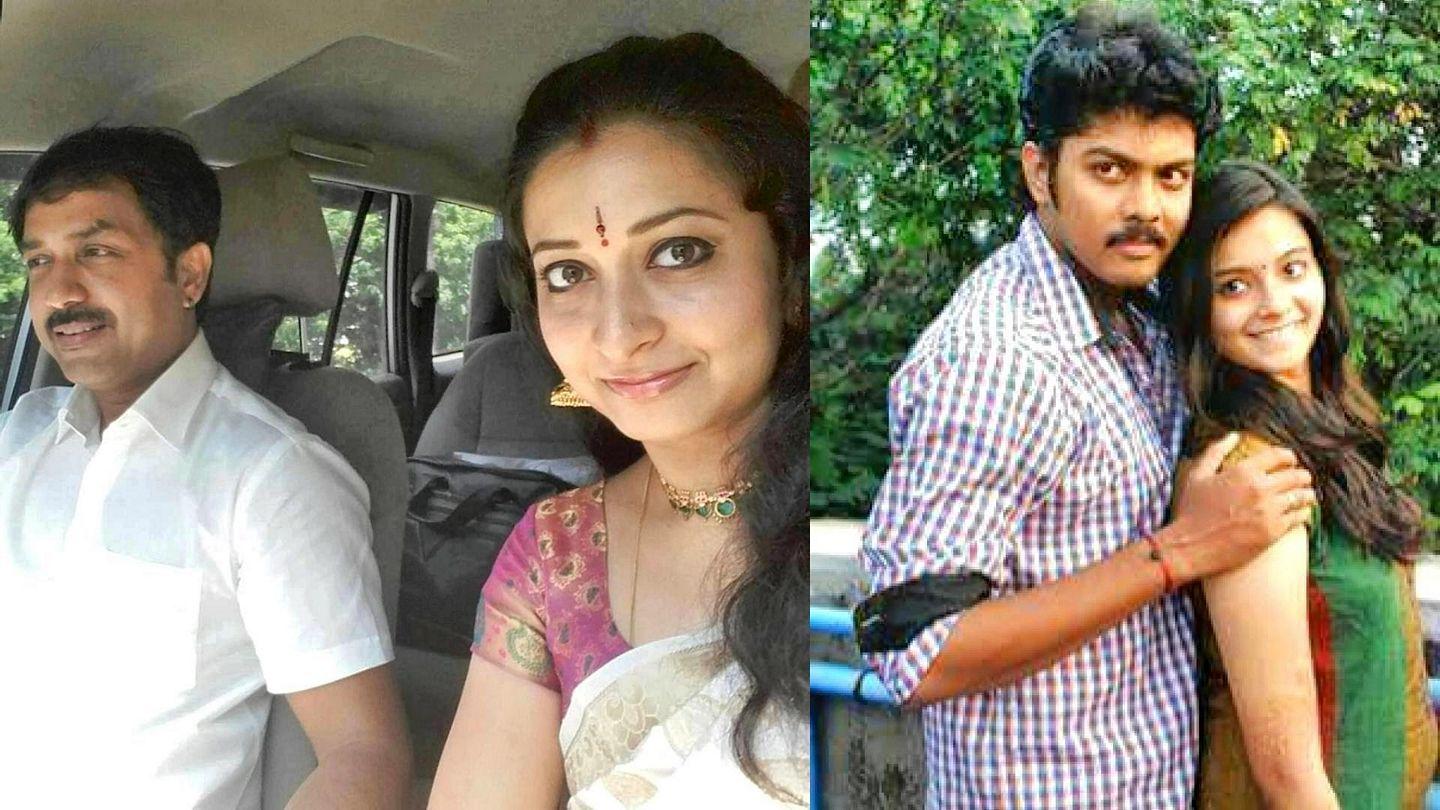 Unseen Photos: Famous Tamil Serial Actress With Real Life Husband