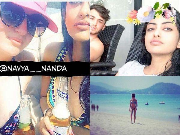 Unseen Photos of Amitabh Bachchan's Granddaughter Navya Naveli Nanda