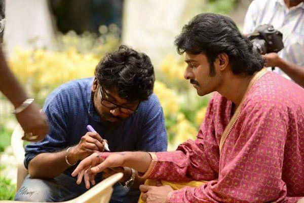 Unseen Stills of Rebel Star Prabhas from Baahubali Memories