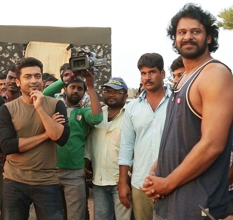 Unseen Stills of Rebel Star Prabhas from Baahubali Memories